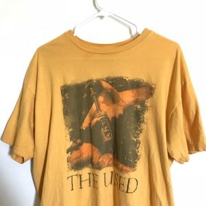 Gold “The Used” Shirt By QuailHollow